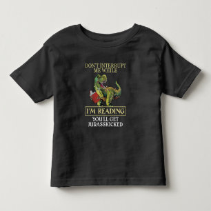 Rex stör mig inte medan jag läser Bokar T Shirt