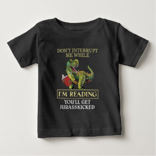 Rex stör mig inte medan jag läser Bokar T Shirt