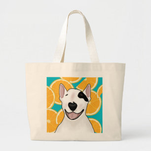 Rex TV Terrier Fruits Tote Jumbo Tygkasse