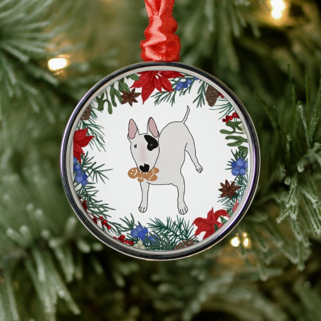 Rex TV Terrier Glass Ornament (Träd)