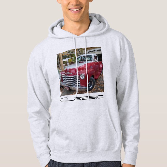 Rex TV Terrier, klassisk hoodie (Framsida)