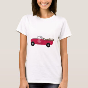 Rex TV Terrier Red Lastbil T Shirt