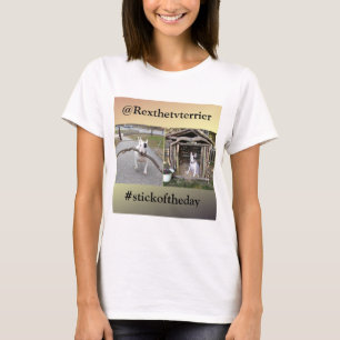 Rex TVTerrierpinnen av den dag-/fortRex T Shirt