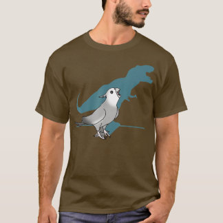 Rex vit belagd cockatill Funny grått cockatill din T Shirt