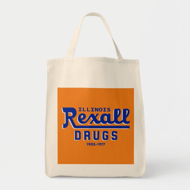 Rexall Drug of Illinois - 1903-1977 Tygkasse (Framsidan)