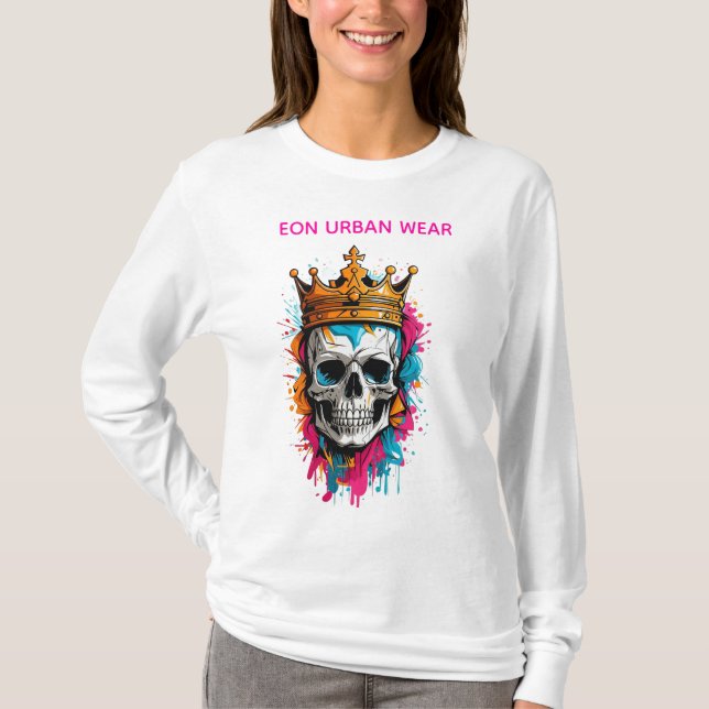 REY CALAVERA  T SHIRT (Framsida)