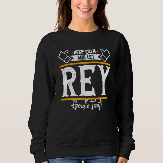 Rey Håll lugn och låt Rey hantera det T Shirt (Framsida)