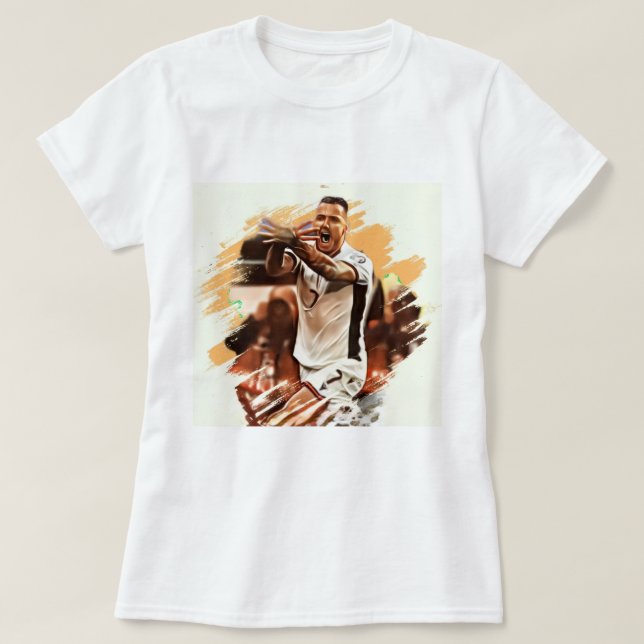 Rey Manaj mål firande T Shirt (Design framsida)