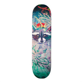 Rey Mapache Old School Skateboard Bräda 18 Cm