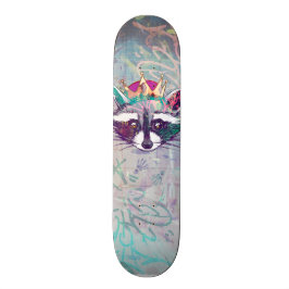 Rey Mapache ·#Tabla de skate Skateboard Bräda 20 Cm