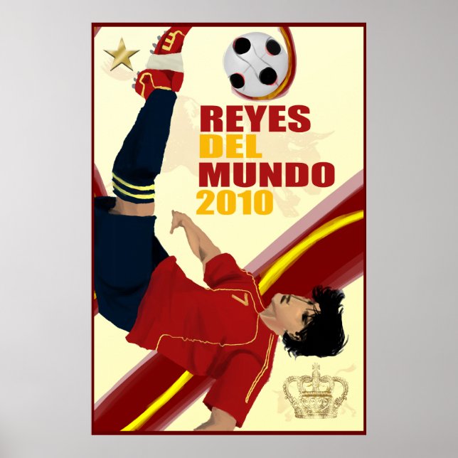 Reyes Del Mundo Poster Skriv ut på presentobjekt (Framsidan)