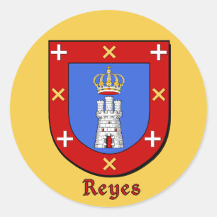 Reyes Family Shield Stickers Runt Klistermärke