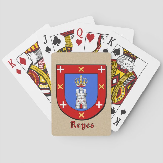 Reyes Heraldic Shield Casinokort (Baksidan)