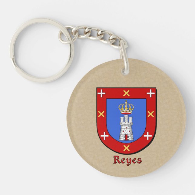 Reyes Historical Shield med Flagga Mexiko (Framsidan)