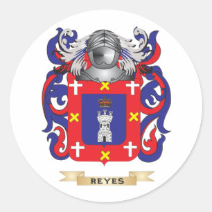 Reyes Jackar av Arm (Family Crest) Runt Klistermärke