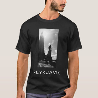 Reykjavik Hallgrimskirkja skjorta Tee Shirt