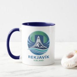 Reykjavik Iceland Europe Mugg
