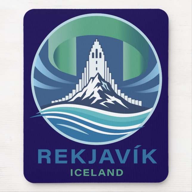 Reykjavik Iceland Europe Musmatta (Framsidan)