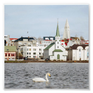 Reykjavik Iceland Fototryck