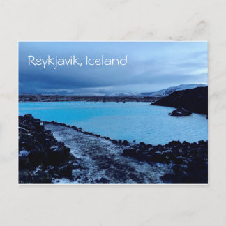 Reykjavik Island Blue Lagoon Postcard Vykort