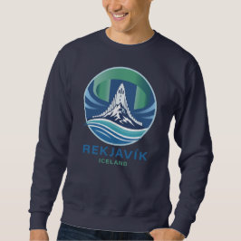 Reykjavik Island Europa Lång Ärmad Tröja
