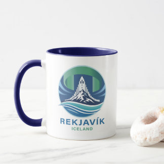 Reykjavik Island Europa Mugg