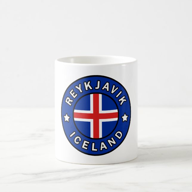 Reykjavik island kaffemugg (Center)