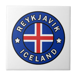 Reykjavik island kakelplatta