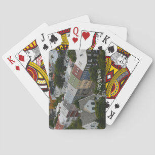 Reykjavik island som leker kort casinokort