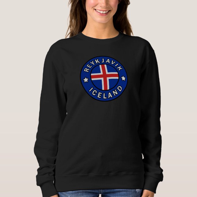 Reykjavik island t-shirt (Framsida)