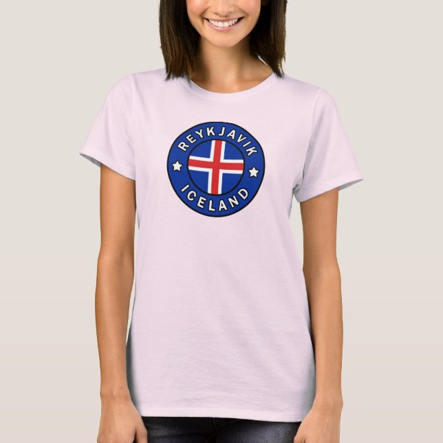 Reykjavik Island Tee (Framsida)