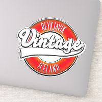 Reykjavík Island vitnage logotyp