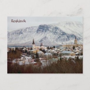 Reykjavik, Island Vykort