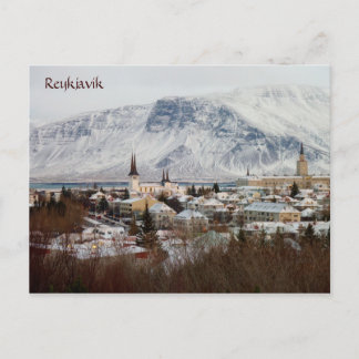 Reykjavik, Island Vykort