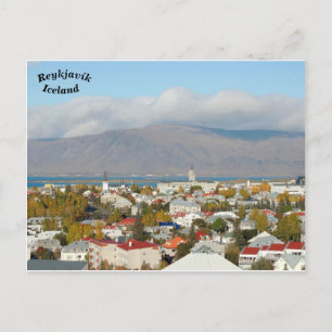 Reykjavík, Island Vykort