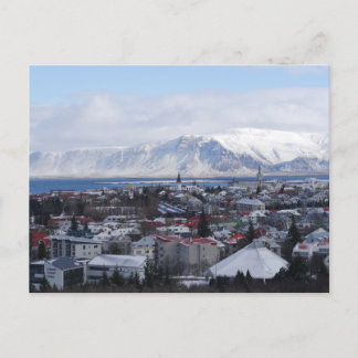 Reykjavík, Island Vykort