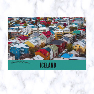 Reykjavík Island Vykort
