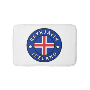 Reykjavik-Islandet Badrumsmatta