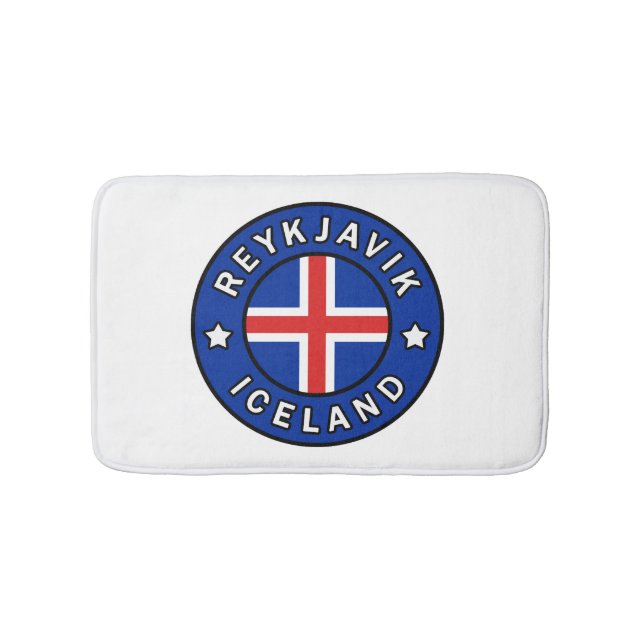 Reykjavik-Islandet Badrumsmatta (Framsidan)