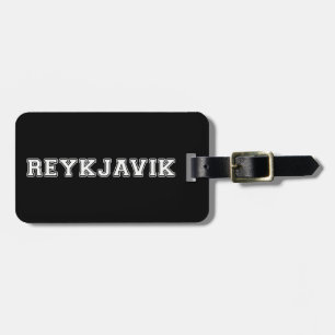 Reykjavik-Islandet Bagagebricka