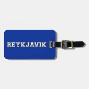 Reykjavik-Islandet Bagagebricka