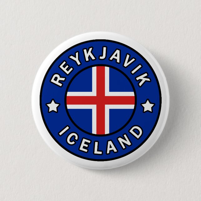 Reykjavik-Islandet Knapp (Framsida)