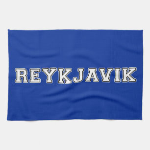 Reykjavik-Islandet Kökshandduk