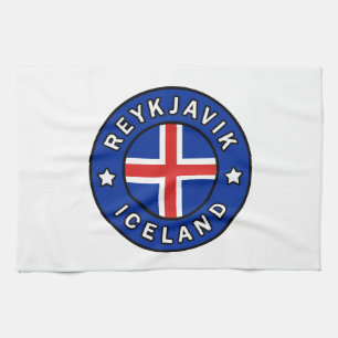Reykjavik-Islandet Kökshandduk