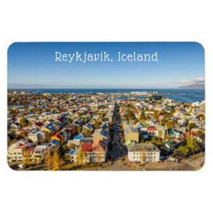 Reykjavik-Islandet Magnet