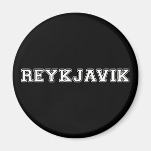 Reykjavik-Islandet Magnet