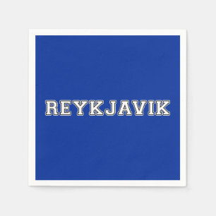 Reykjavik-Islandet Pappersservett