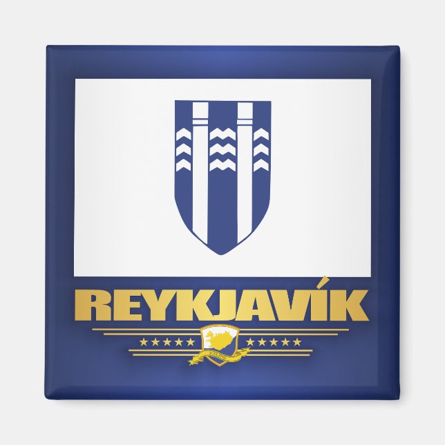 Reykjavik Magnet (Framsidan)