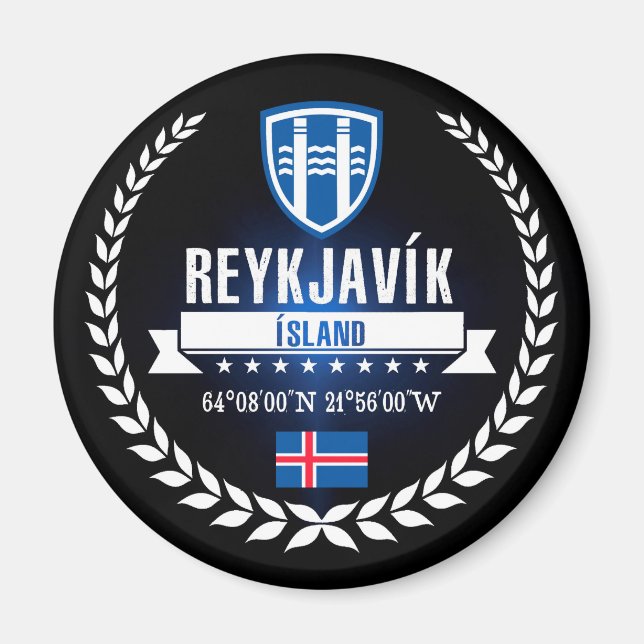 Reykjavík Magnet (Framsidan)