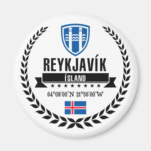Reykjavík Magnet (Framsidan)